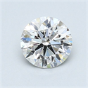 Diamante Natural 0.90 quilates, Redondo , Color F, claridad SI2 y certificado GIA