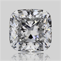 Natural Diamond 0.75 Carats, Cushion with  Cut, D Color, VVS1 Clarity and Certified by GIA
