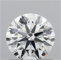 Del inventario de diamantes de laboratorio, 0.71 quilates, Redondo , Color D, claridad SI1 y certificado IGI