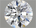 Diamante Natural 0.40 quilates, Redondo , Color D, claridad VVS1 y certificado GIA