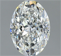 Diamante Natural 1.80 quilates, Ovalado , Color H, claridad VVS2 y certificado GIA
