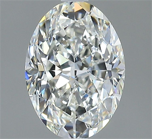 Foto Diamante Natural 1.80 quilates, Ovalado , Color H, claridad VVS2 y certificado GIA de