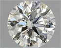 Diamante Natural 0.50 quilates, Redondo , Color L, claridad VVS2 y certificado GIA