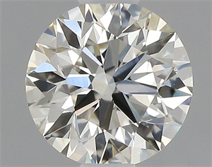 Foto Diamante Natural 0.50 quilates, Redondo , Color L, claridad VVS2 y certificado GIA de