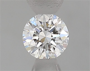 Picture of Natural Diamond 0.40 Carats, Round with Excellent Cut, D Color, VS1 Clarity and Certified by GIA