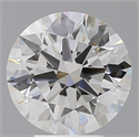 Del inventario de diamantes de laboratorio, 4.54 quilates, Redondo , Color E, claridad VVS2 y certificado IGI