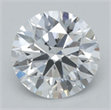 Lab Grown Diamond 1.13 Carats, Round with Ideal Cut, E Color, VVS2 Clarity and Certified by IGI