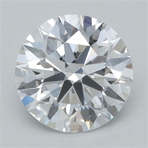 Picture of Lab Grown Diamond 1.13 Carats, Round with Ideal Cut, E Color, VVS2 Clarity and Certified by IGI