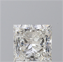 Natural Diamond 1.20 Carats, Princess with  Cut, H Color, VS2 Clarity and Certified by GIA