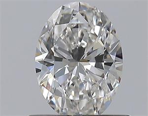 Picture of Natural Diamond 0.57 Carats, Oval with  Cut, G Color, VS1 Clarity and Certified by GIA