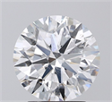 Diamante Natural 2.50 quilates, Redondo , Color F, claridad SI2 y certificado GIA