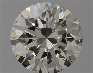 Picture of Natural Diamond 1.12 Carats, Round with Excellent Cut, I Color, SI1 Clarity and Certified by IGI