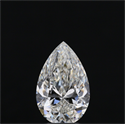 Diamante Natural 3.01 quilates, De pera , Color H, claridad SI2 y certificado GIA