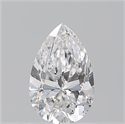 Natural Diamond 1.05 Carats, Pear with  Cut, E Color, SI2 Clarity and Certified by GIA
