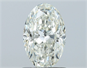 Diamante Natural 1.02 quilates, Ovalado , Color J, claridad VS1 y certificado GIA