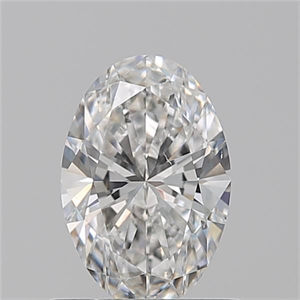 Picture of Natural Diamond 0.70 Carats, Oval with  Cut, F Color, SI1 Clarity and Certified by GIA