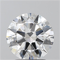 Natural Diamond 2.00 Carats, Round with Excellent Cut, F Color, VVS1 Clarity and Certified by GIA