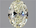 Natural Diamond 2.01 Carats, Oval with  Cut, L Color, SI1 Clarity and Certified by GIA