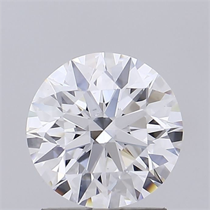 Picture of Lab Grown Diamond 1.57 Carats, Round with Ideal Cut, D Color, VS2 Clarity and Certified by IGI