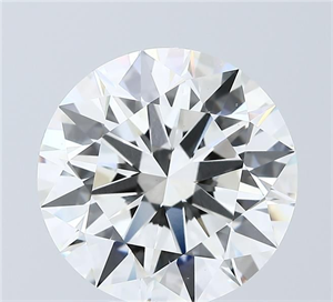 Picture of Lab Grown Diamond 8.03 Carats, Round with Ideal Cut, G Color, VVS2 Clarity and Certified by IGI