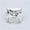 Diamante Natural 1.00 quilates, Princesa , Color H, claridad SI2 y certificado GIA