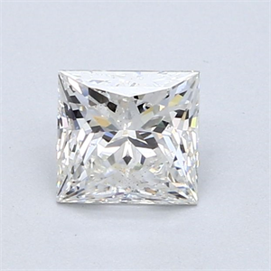 Foto Diamante Natural 1.00 quilates, Princesa , Color H, claridad SI2 y certificado GIA de