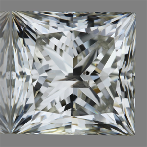 Foto Diamante Natural 3.02 quilates, Princesa , Color I, claridad SI2 y certificado IGI de