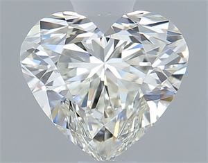 Picture of Natural Diamond 0.52 Carats, Heart with  Cut, J Color, VS1 Clarity and Certified by GIA