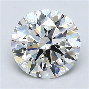 Foto Diamante Natural 1.82 quilates, Redondo , Color I, claridad SI1 y certificado GIA de