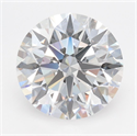 Del inventario de diamantes de laboratorio, 3.09 quilates, Redondo , Color D, claridad IF y certificado IGI
