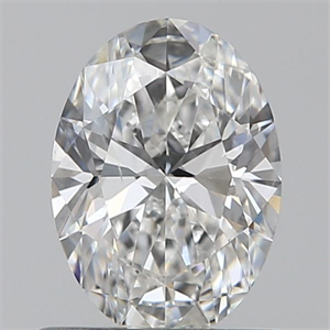 Picture of Natural Diamond 0.70 Carats, Oval with  Cut, F Color, SI1 Clarity and Certified by GIA