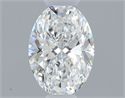 Natural Diamond 0.40 Carats, Oval with  Cut, E Color, VS1 Clarity and Certified by GIA