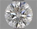 Diamante Natural 0.56 quilates, Redondo , Color I, claridad SI1 y certificado GIA