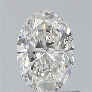 Picture of Natural Diamond 0.60 Carats, Oval with  Cut, G Color, IF Clarity and Certified by GIA
