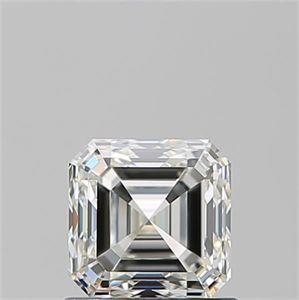 Foto Diamante Natural 1.01 quilates, Asscher , Color I, claridad VVS1 y certificado GIA de