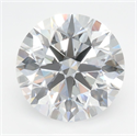 Lab Grown Diamond 2.95 Carats, Round with Ideal Cut, D Color, IF Clarity and Certified by IGI