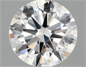 Del inventario de diamantes de laboratorio, 1.50 quilates, Redondo , Color F, claridad VVS2 y certificado IGI