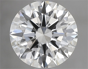 Foto Diamante Natural 1.31 quilates, Redondo , Color F, claridad VVS1 y certificado GIA de