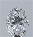Diamante Natural 0.50 quilates, Ovalado , Color D, claridad VS1 y certificado GIA
