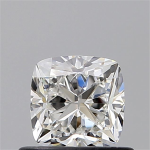 Foto Diamante Natural 0.61 quilates, Del cojín , Color F, claridad VVS2 y certificado GIA de