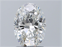 Natural Diamond 1.52 Carats, Oval with  Cut, E Color, VS2 Clarity and Certified by GIA