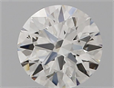 Natural Diamond 0.52 Carats, Round with Excellent Cut, I Color, VVS2 Clarity and Certified by GIA