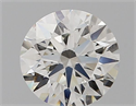 Natural Diamond 0.52 Carats, Round with Excellent Cut, G Color, SI1 Clarity and Certified by GIA
