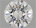 Natural Diamond 0.80 Carats, Round with Excellent Cut, I Color, IF Clarity and Certified by GIA
