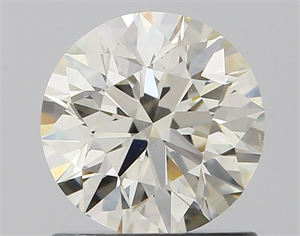 Picture of Natural Diamond 1.00 Carats, Round with Excellent Cut, J Color, VS1 Clarity and Certified by IGI