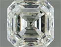 Natural Diamond 1.00 Carats, Asscher with  Cut, J Color, SI2 Clarity and Certified by IGI