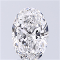 Diamante Natural 2.01 quilates, Ovalado , Color D, claridad SI2 y certificado GIA