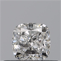 Diamante Natural 0.41 quilates, Del cojín , Color E, claridad VVS1 y certificado GIA