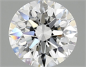 Del inventario de diamantes de laboratorio, 2.30 quilates, Redondo , Color E, claridad VVS2 y certificado IGI