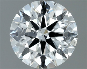 Picture of Natural Diamond 0.70 Carats, Round with Excellent Cut, G Color, SI1 Clarity and Certified by IGI